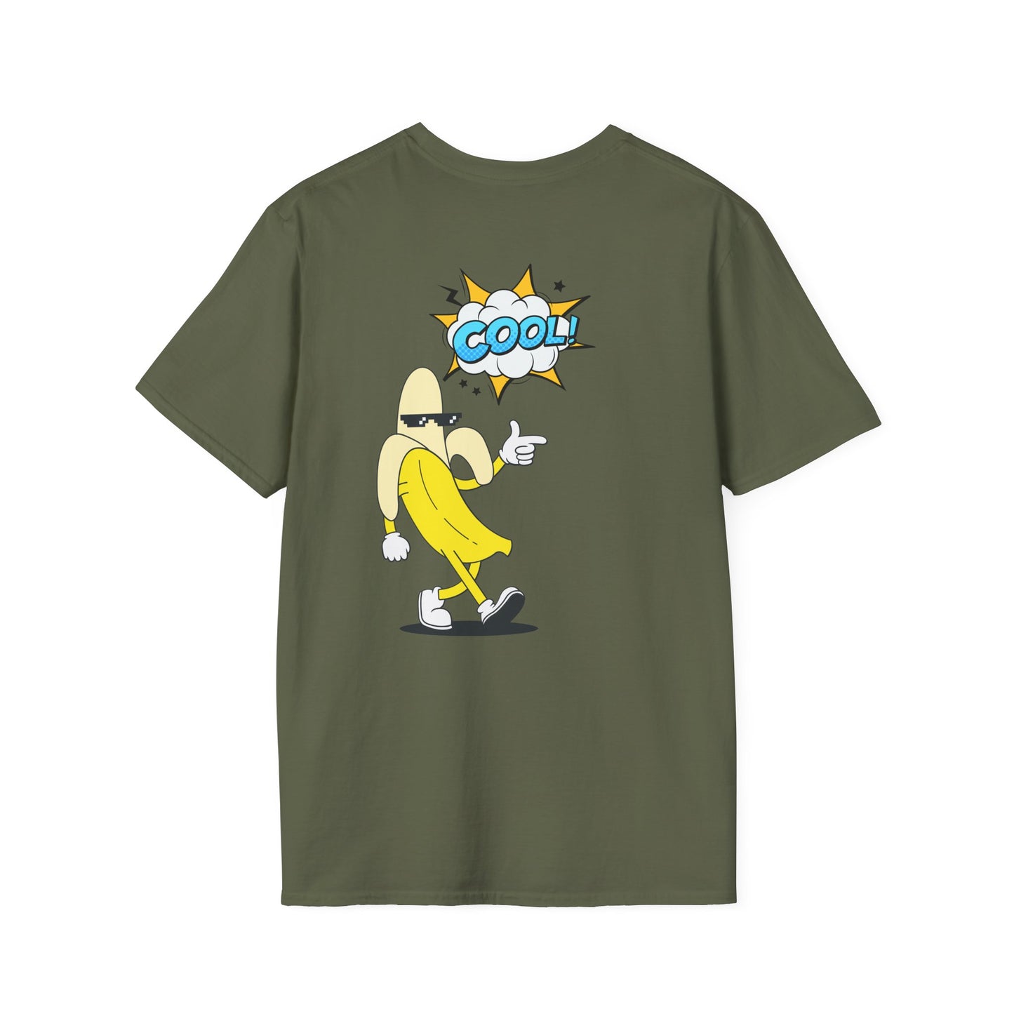 Funny Banana Graphic T-Shirt - Just Banana It, Cool Banana Tee, Unisex Softstyle Shirt, Fun Gift for Food Lovers, Casual Wear
