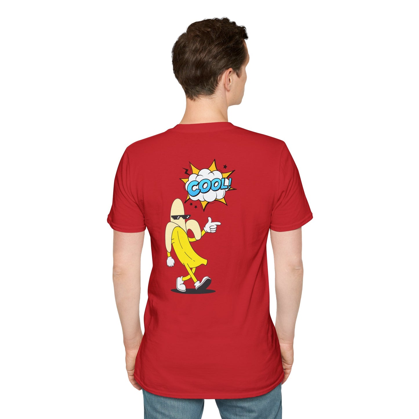Funny Banana Graphic T-Shirt - Just Banana It, Cool Banana Tee, Unisex Softstyle Shirt, Fun Gift for Food Lovers, Casual Wear