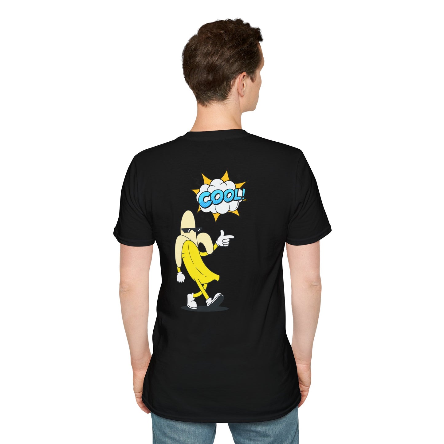 Funny Banana Graphic T-Shirt - Just Banana It, Cool Banana Tee, Unisex Softstyle Shirt, Fun Gift for Food Lovers, Casual Wear