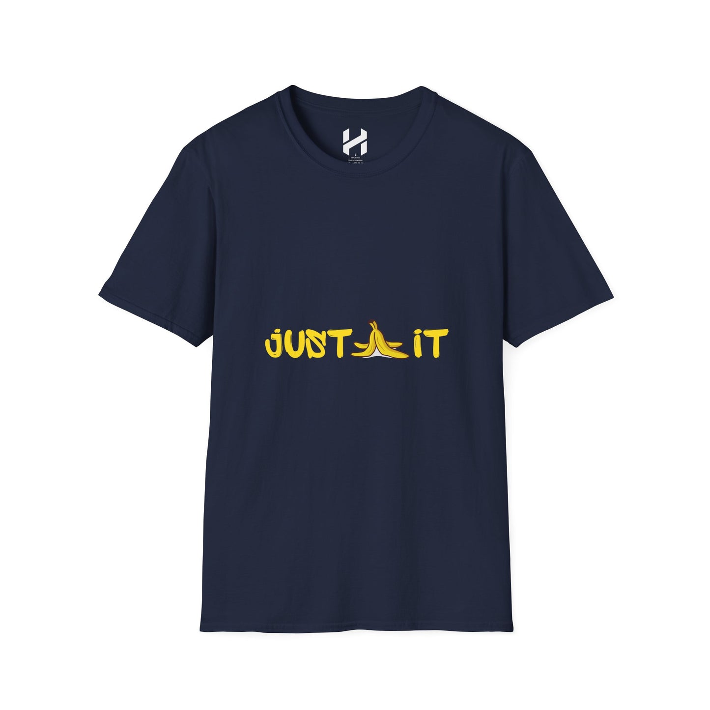 Funny Banana Graphic T-Shirt - Just Banana It, Cool Banana Tee, Unisex Softstyle Shirt, Fun Gift for Food Lovers, Casual Wear