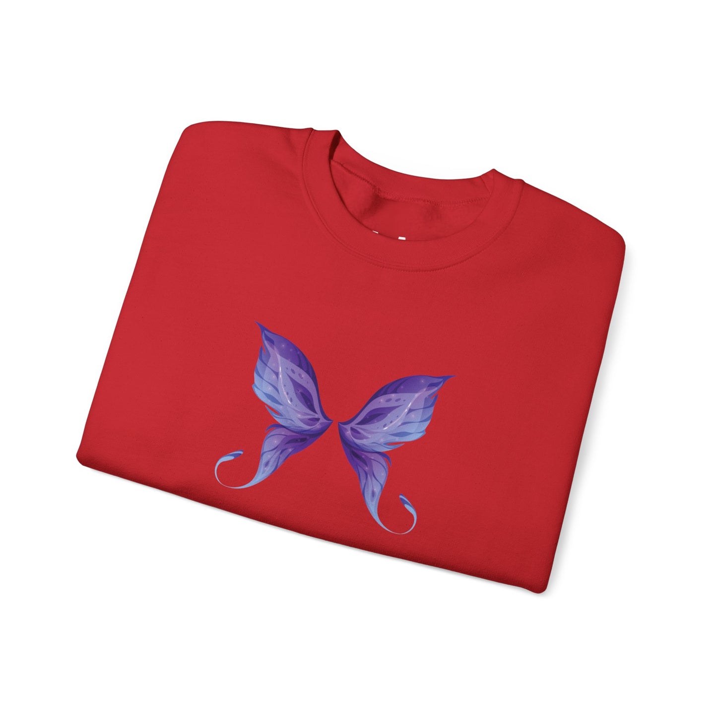Women’s Butterfly Print Sweatshirt – “In Every Flight, She Finds Freedom” Cozy & Stylish Pullover