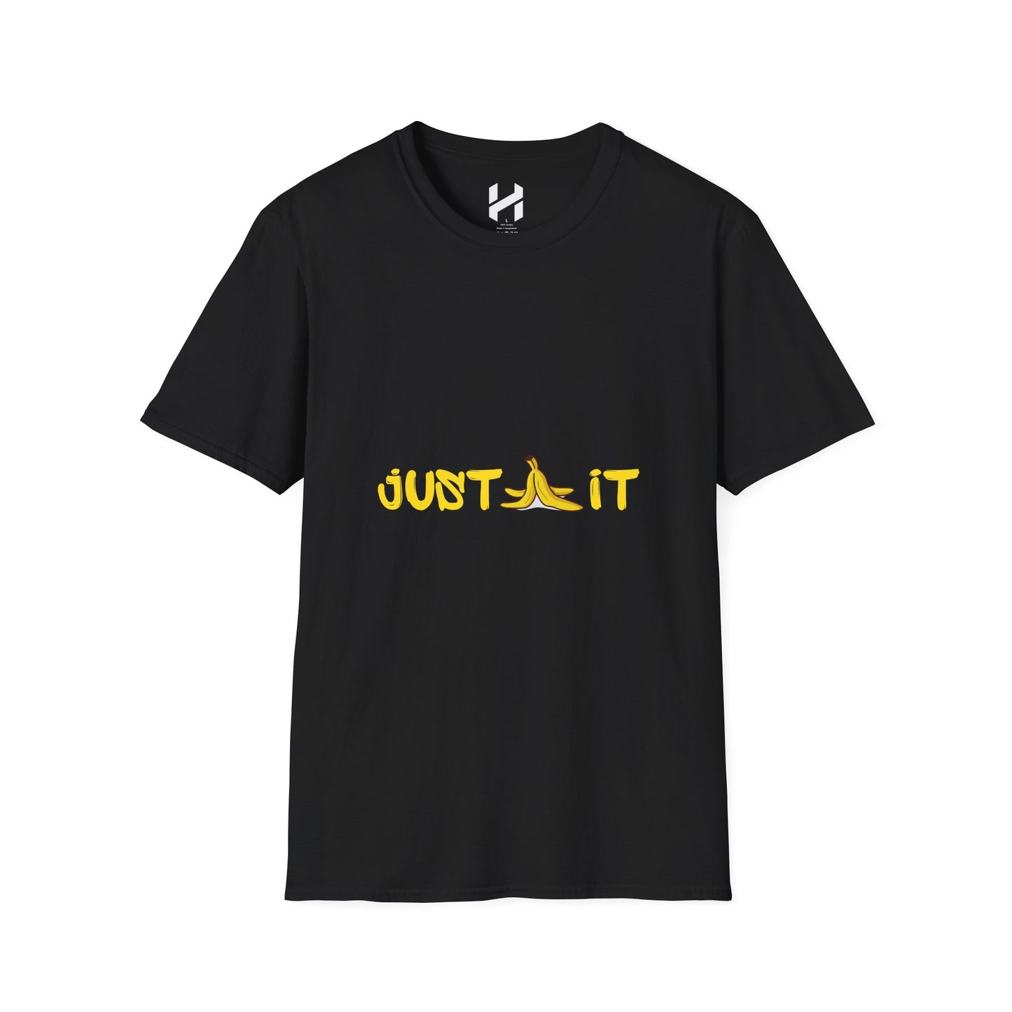 Funny Banana Graphic T-Shirt - Just Banana It, Cool Banana Tee, Unisex Softstyle Shirt, Fun Gift for Food Lovers, Casual Wear