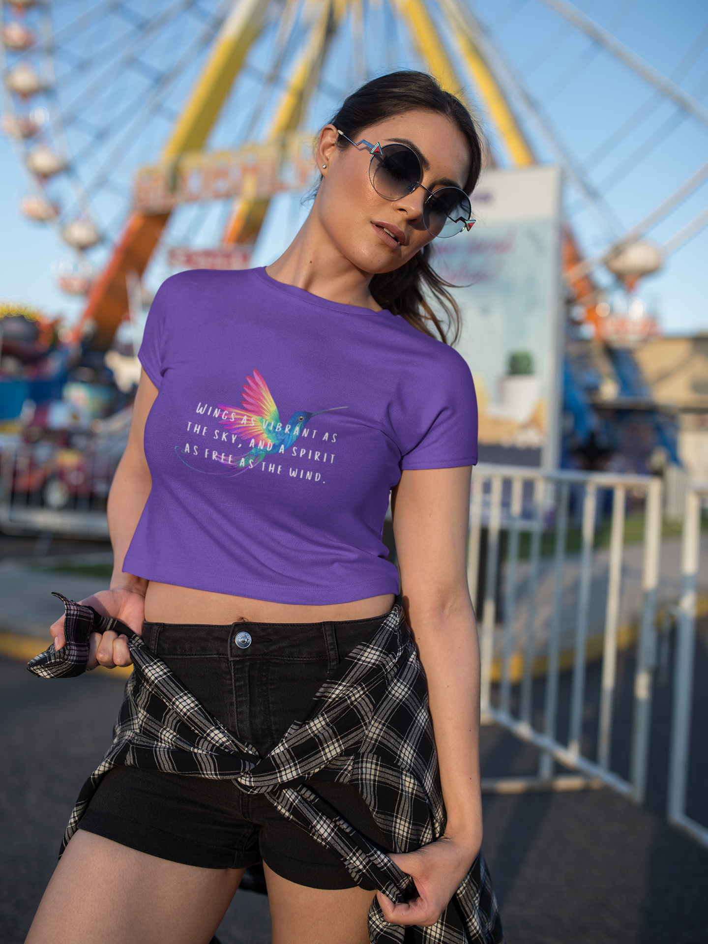 Women’s Exotic Bird Graphic T-Shirt – Softstyle Cotton Tee for Everyday Wear