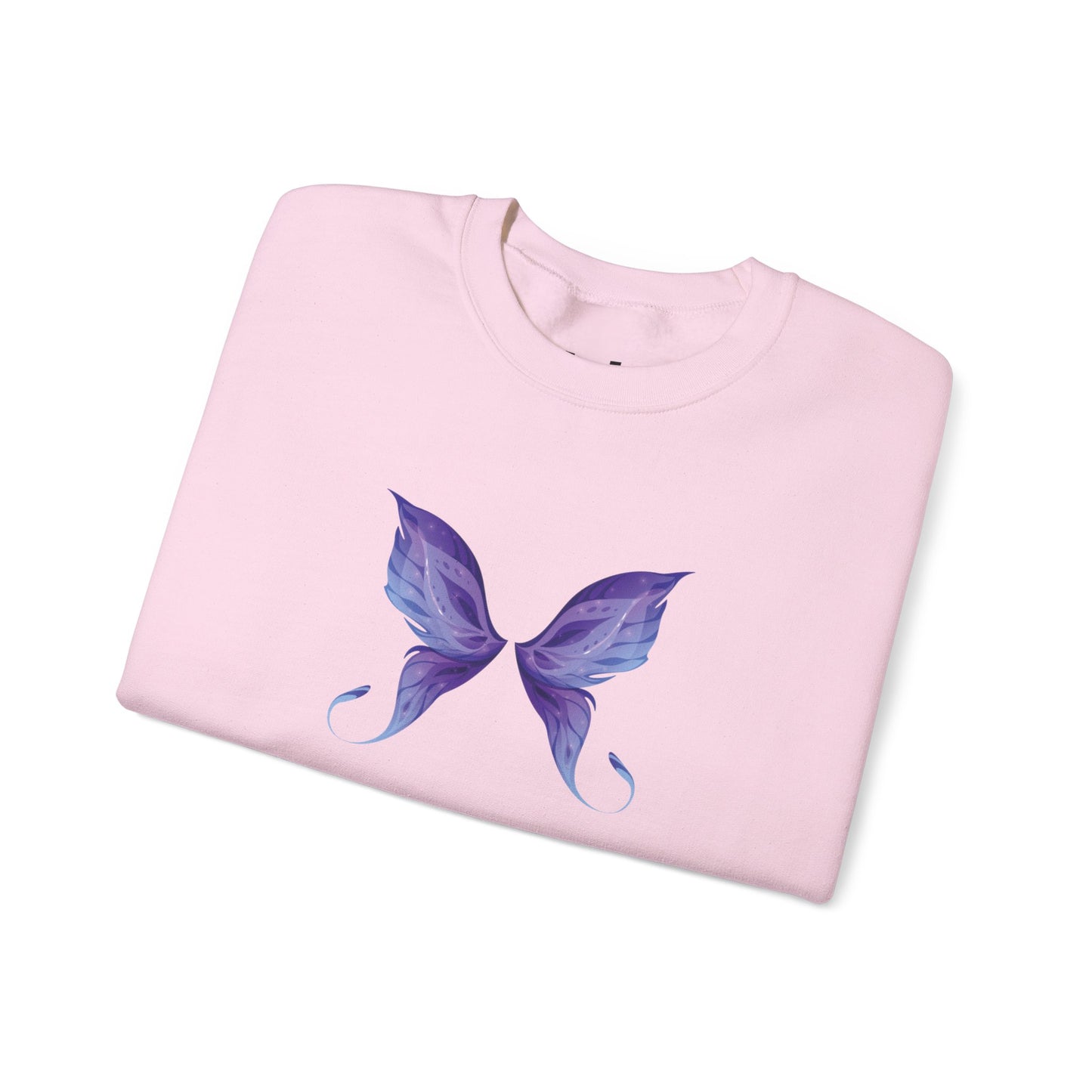 Women’s Butterfly Print Sweatshirt – “In Every Flight, She Finds Freedom” Cozy & Stylish Pullover