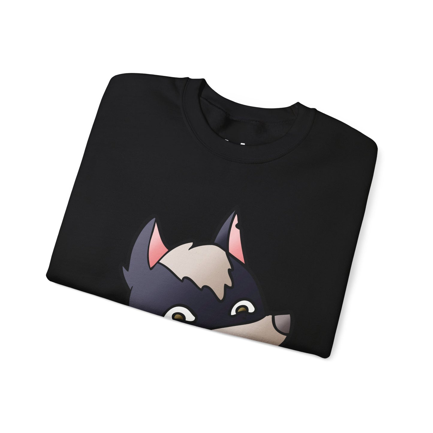 Funny Wolf Print Sweatshirt – Unique Graphic Pullover for Everyday Wear