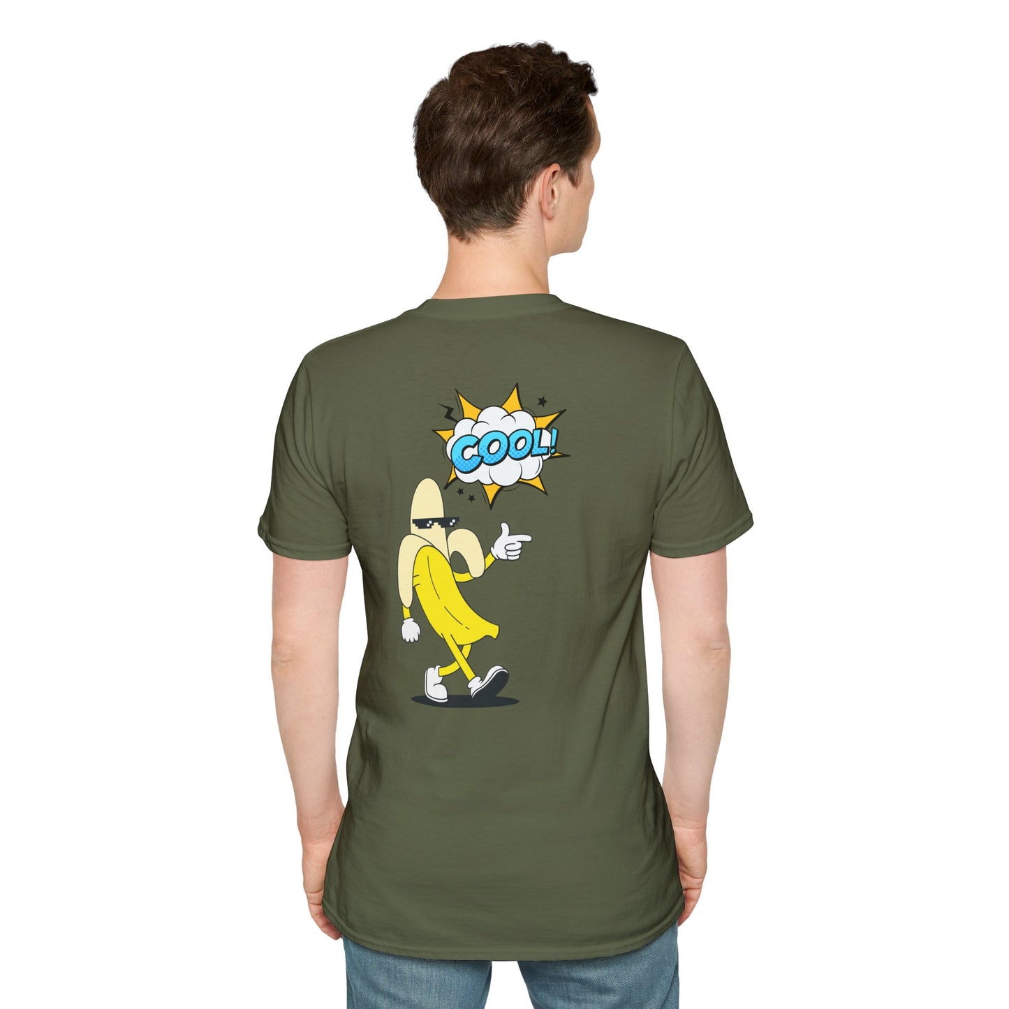 Funny Banana Graphic T-Shirt - Just Banana It, Cool Banana Tee, Unisex Softstyle Shirt, Fun Gift for Food Lovers, Casual Wear