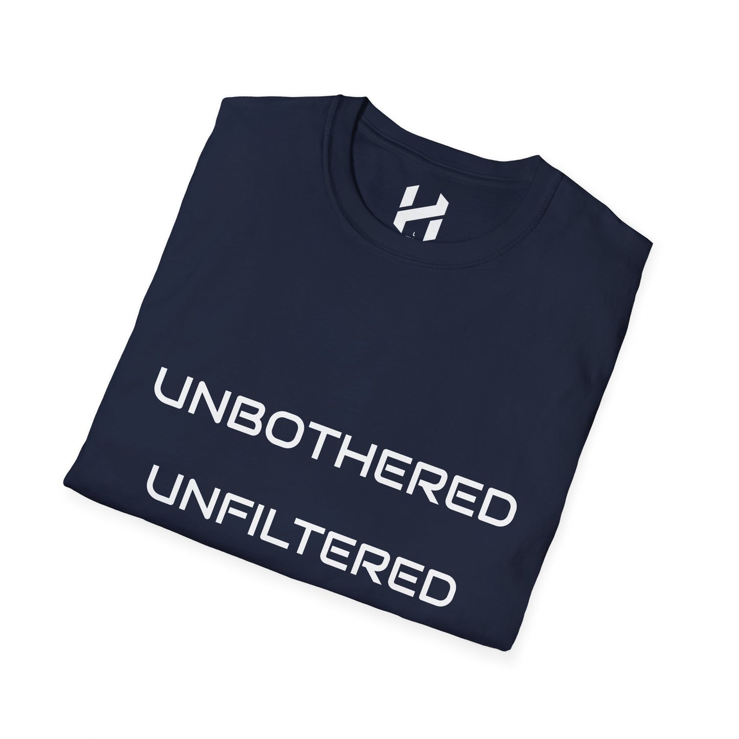 Unbothered Unfiltered Unapologetic T-Shirt, Casual Wear, Gift for Friends, Motivational Quote Tee, Everyday Essentials, Trendy Graphic Tee