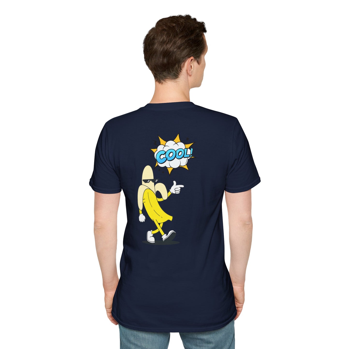 Funny Banana Graphic T-Shirt - Just Banana It, Cool Banana Tee, Unisex Softstyle Shirt, Fun Gift for Food Lovers, Casual Wear