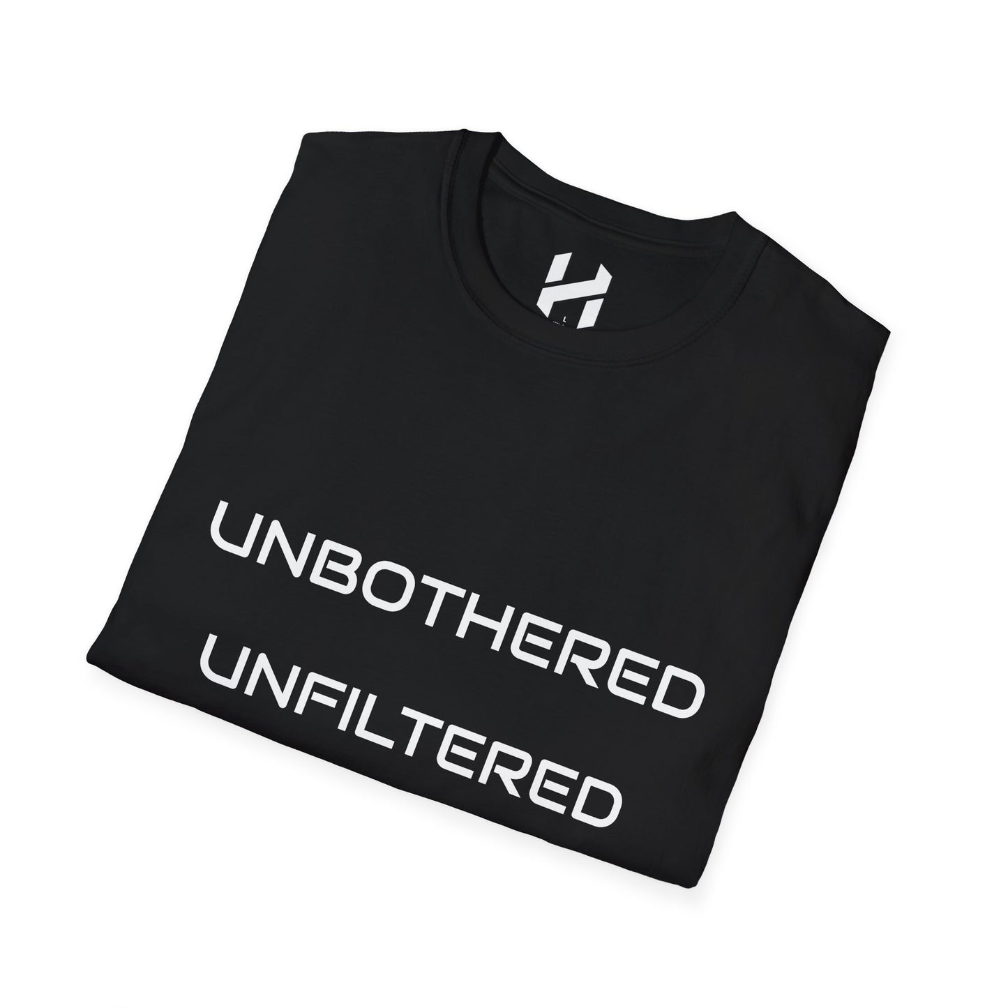Unbothered Unfiltered Unapologetic T-Shirt, Casual Wear, Gift for Friends, Motivational Quote Tee, Everyday Essentials, Trendy Graphic Tee