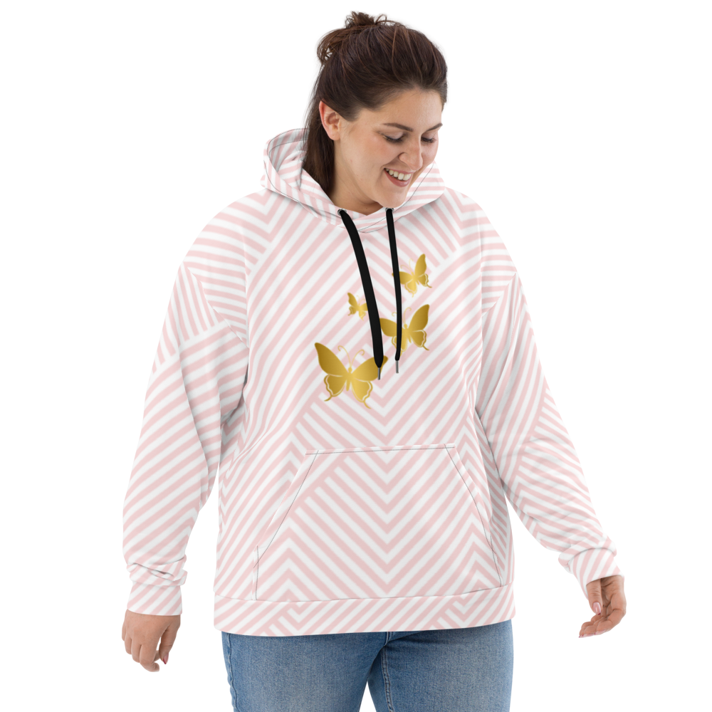 Women’s Sustainable Butterfly Hoodie – Soft, Stylish & Perfect for All Seasons