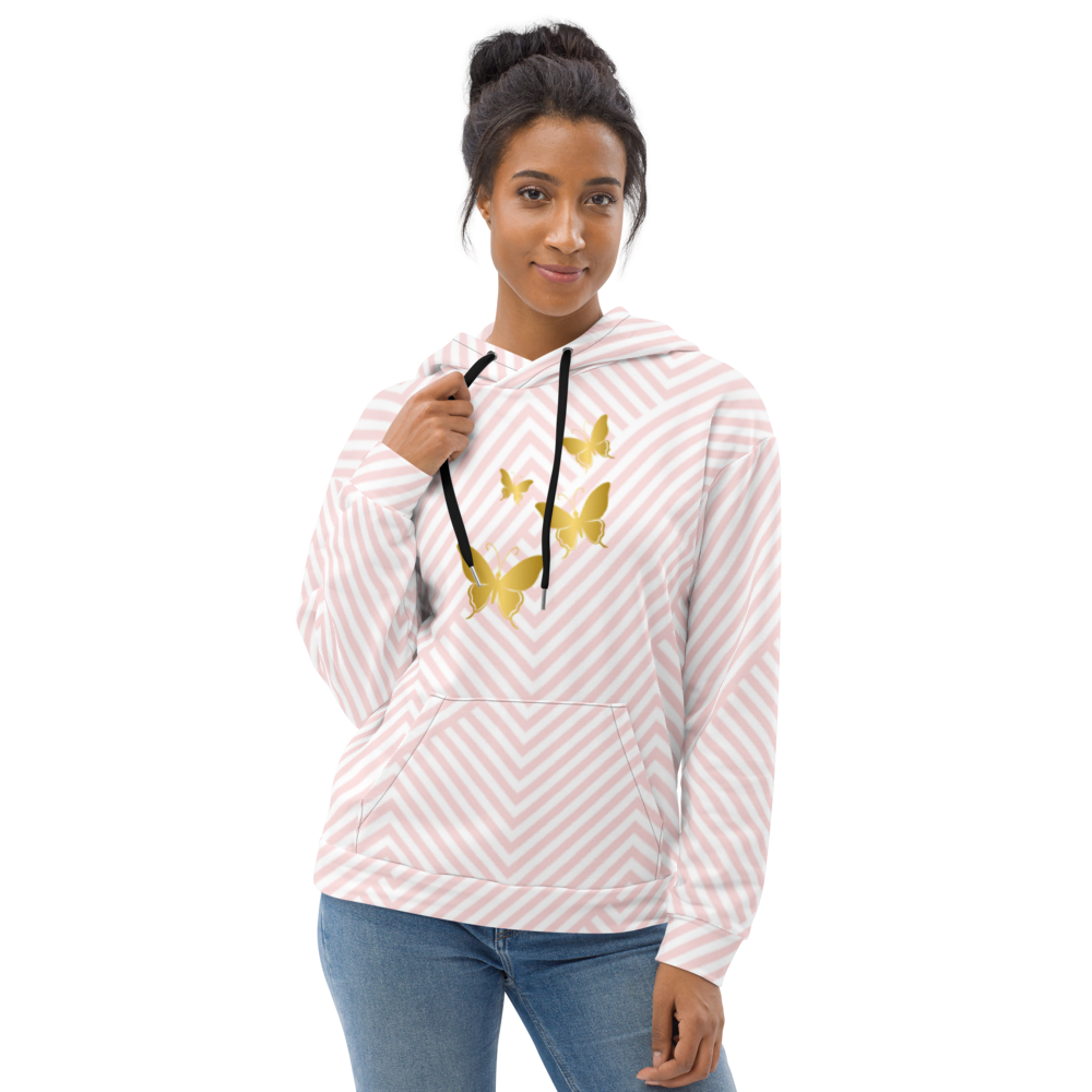 Women’s Sustainable Butterfly Hoodie – Soft, Stylish & Perfect for All Seasons
