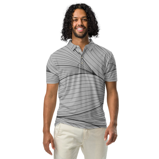 Men’s Slim-Fit Performance Polo Shirt – Breathable, Moisture-Wicking & Stylish Activewear
