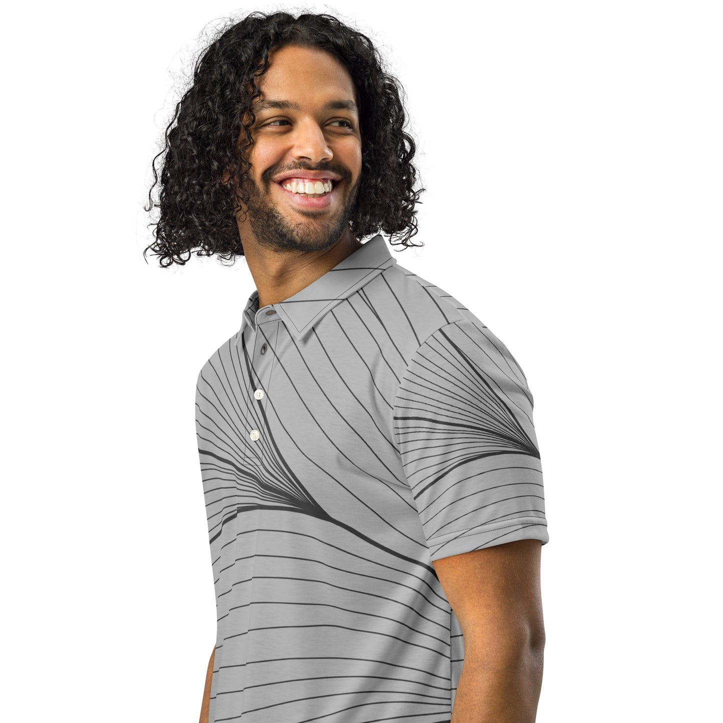 Men’s Slim-Fit Performance Polo Shirt – Breathable, Moisture-Wicking & Stylish Activewear