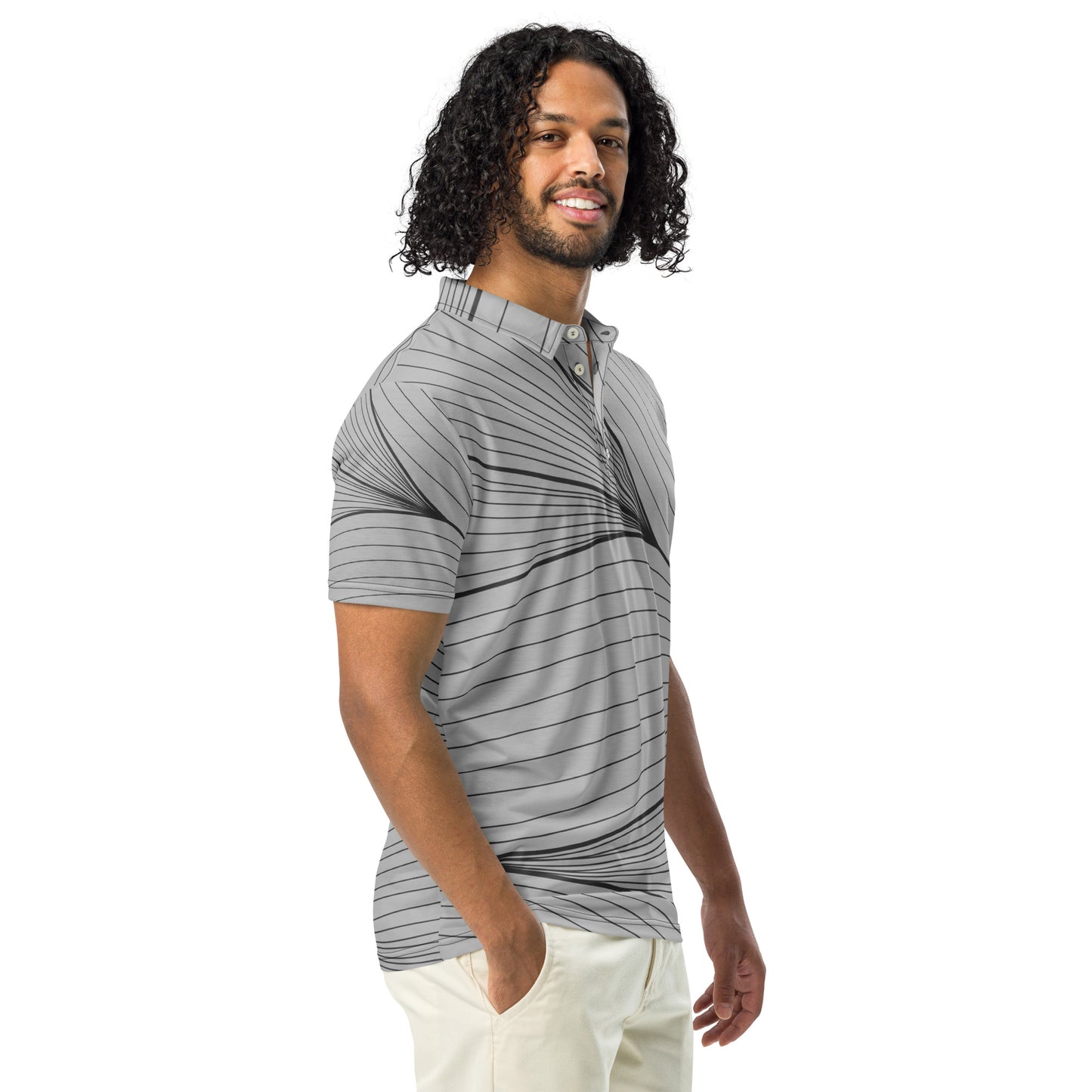 Men’s Slim-Fit Performance Polo Shirt – Breathable, Moisture-Wicking & Stylish Activewear