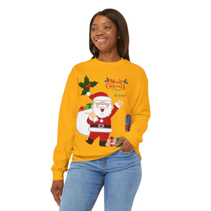 Women's Merry Christmas Santa Sweatshirt