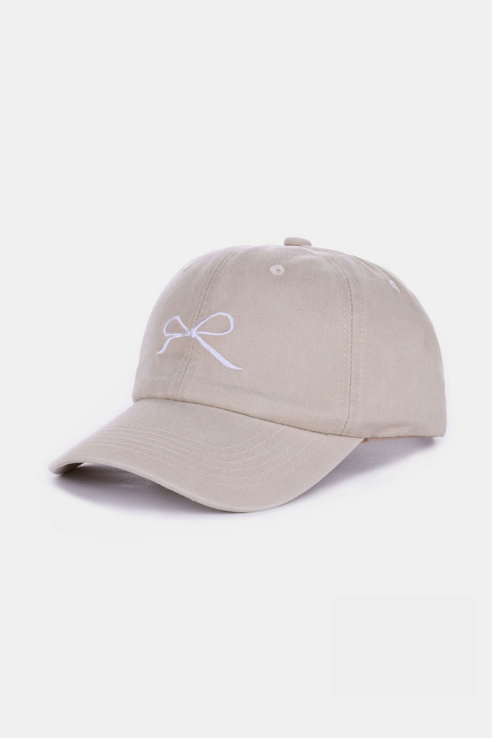 Zenana Bow Embroidered Caps