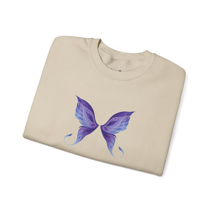 Women's Butterfly Print SweatShirt - In Every Flight, She Finds Freedom