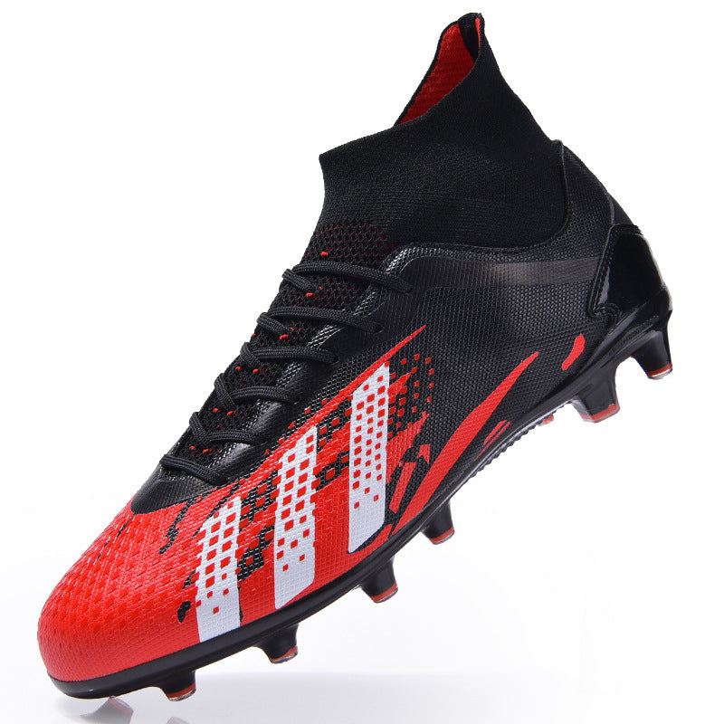 Soccer Precision: All-Season Performance Shoes, soccer shoes, red, view 2