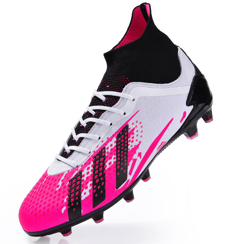 Soccer Precision: All-Season Performance Shoes, soccer shoes, pink, view 2