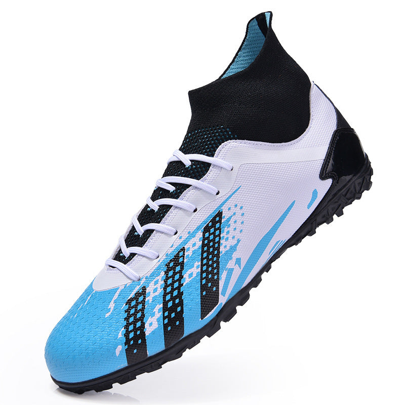 Soccer Precision: All-Season Performance Shoes, soccer shoes, blue, view 2