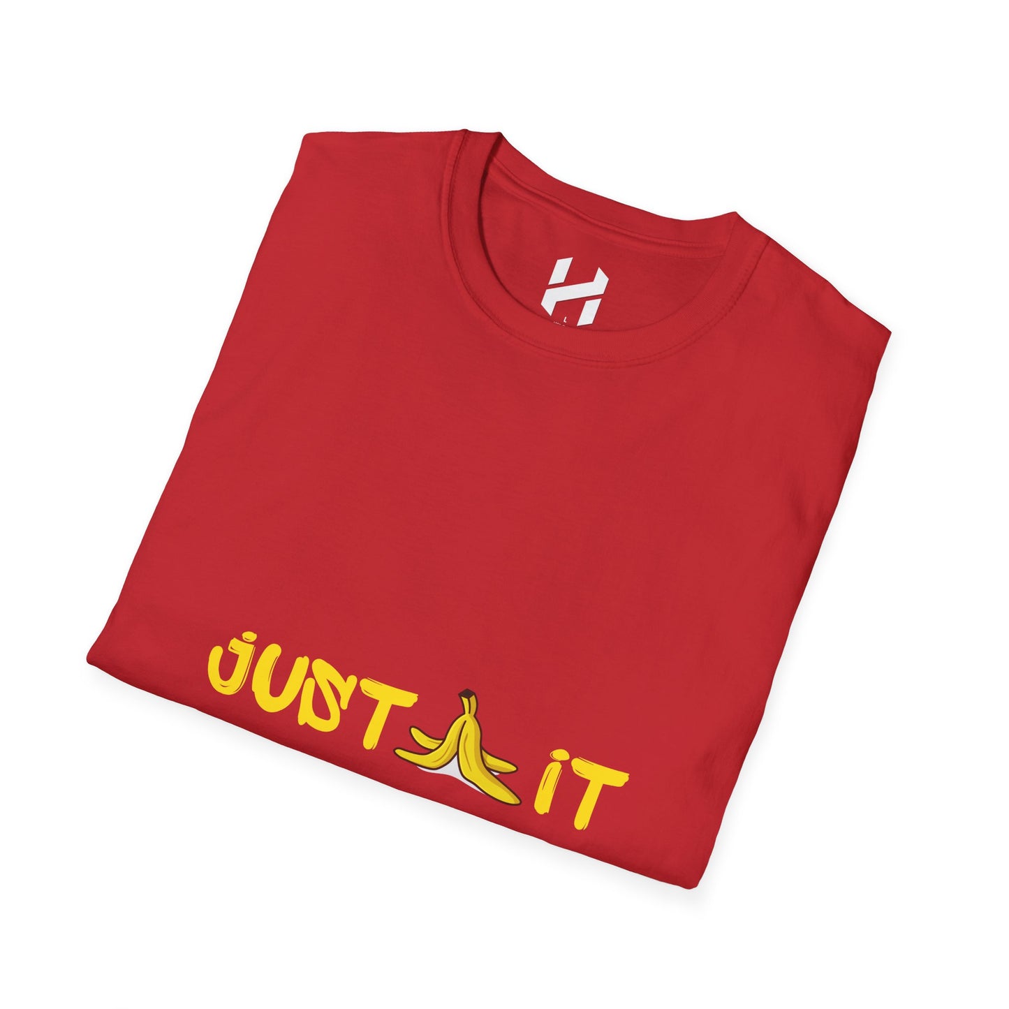 Funny Banana Graphic T-Shirt - Just Banana It, Cool Banana Tee, Unisex Softstyle Shirt, Fun Gift for Food Lovers, Casual Wear