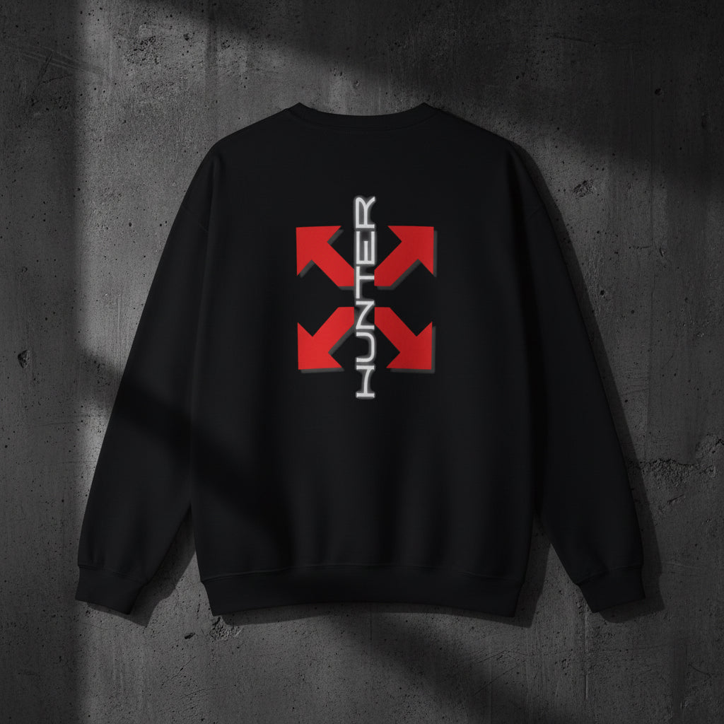 Hunter Red Arrows Crewneck Sweatshirt | Graphic Streetwear