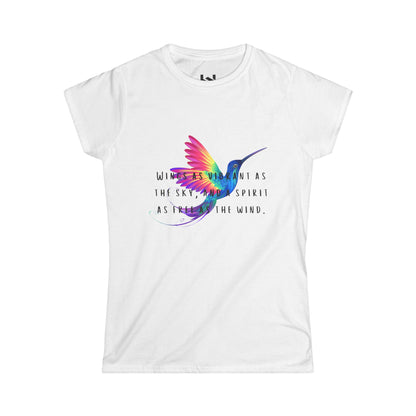 Women's Soft-style Exotic Bird T-Shirt