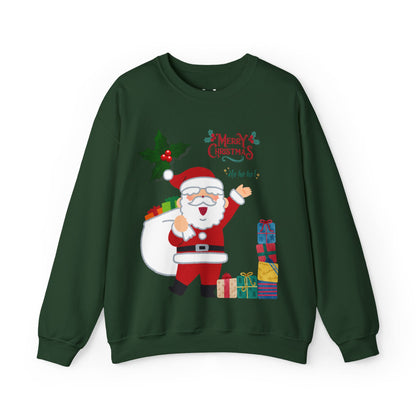 Women's Merry Christmas Santa Sweatshirt