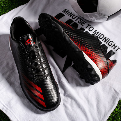 Stride in Style: TurboCharge Your Game with VogueKick Soccer Shoes, soccer shoes, black, view 1 