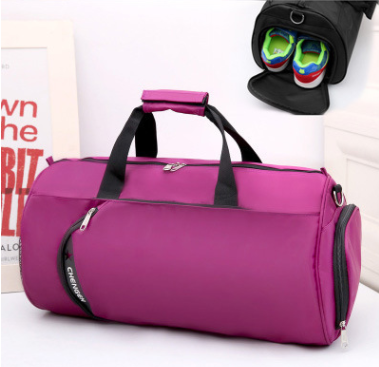 Waterproof Fitness bag Travel Bag Gym Bag, Pink, View1