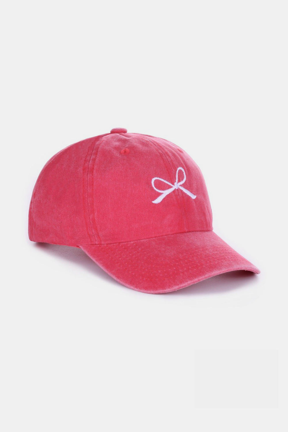 Zenana Bow Embroidered Caps