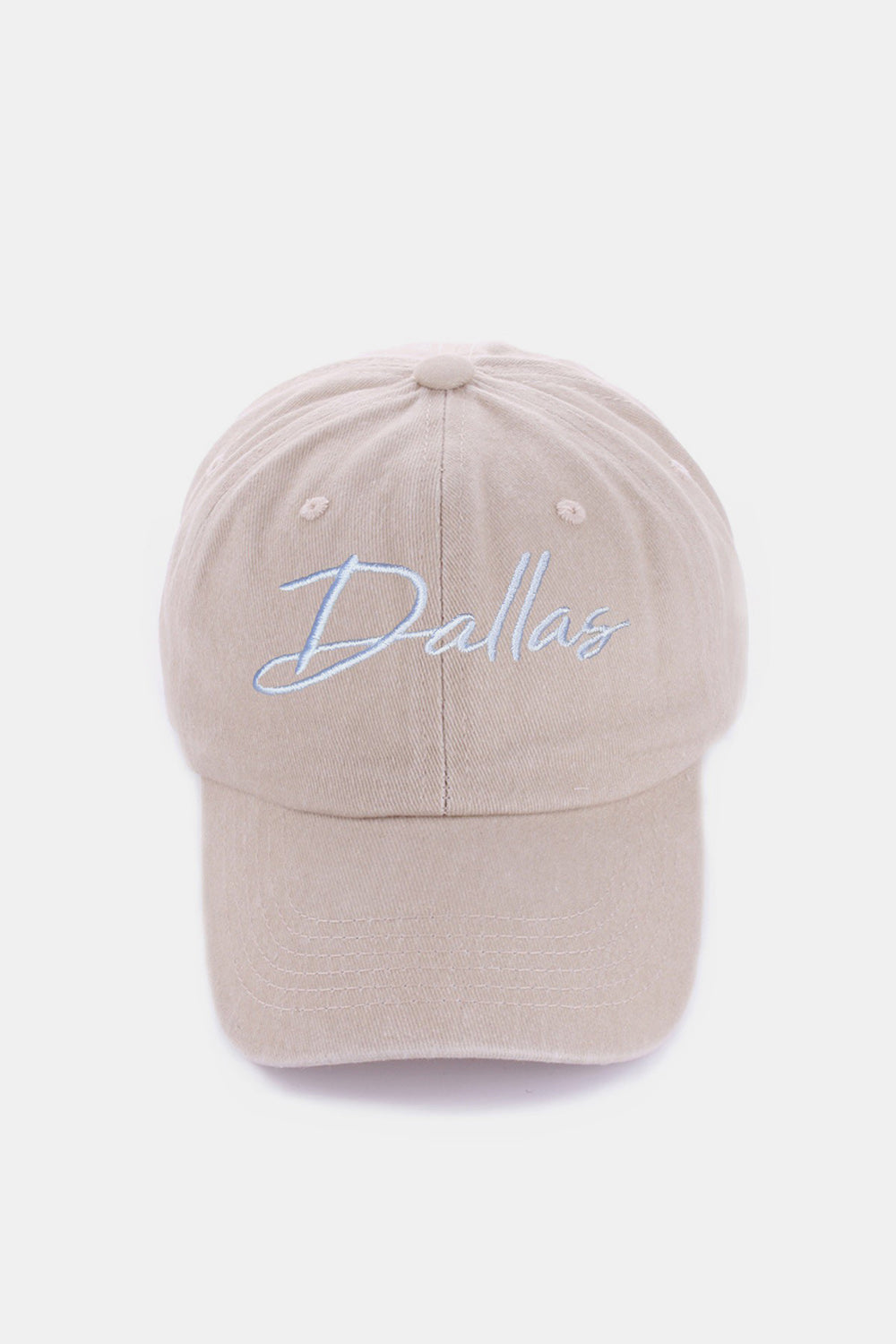 Zenana DALLAS Embroidered Baseball Cap