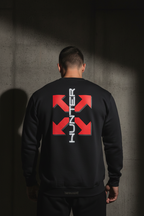 Charcoal Sweat Male Back