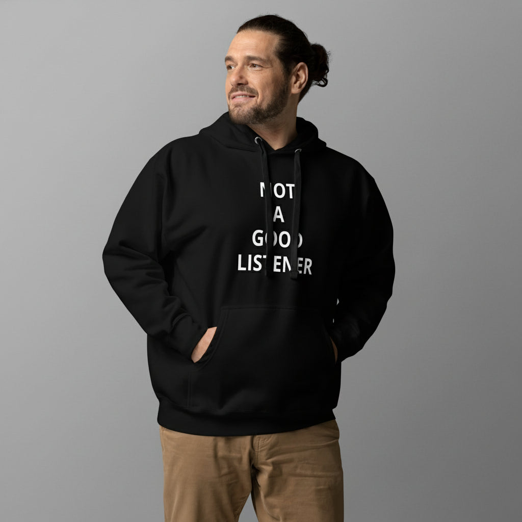 Product Young man wearing the viral oversized hoodie with baggy jeans, showcasing the relaxed fit and streetwear aesthetic.mockup