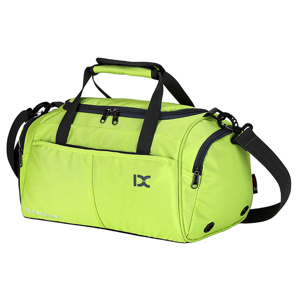 Urban Chic Leather Travel Companion: Fashion Portable Yoga Sports Gym Bag