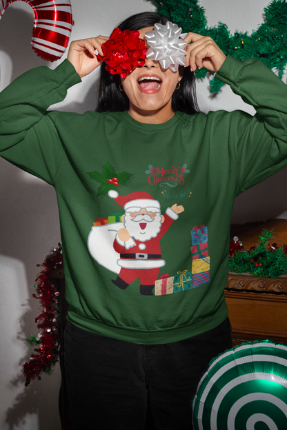 Women's Merry Christmas Santa Sweatshirt