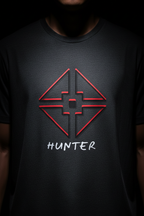 Hunter Crosshair Dark Heather - Close-up