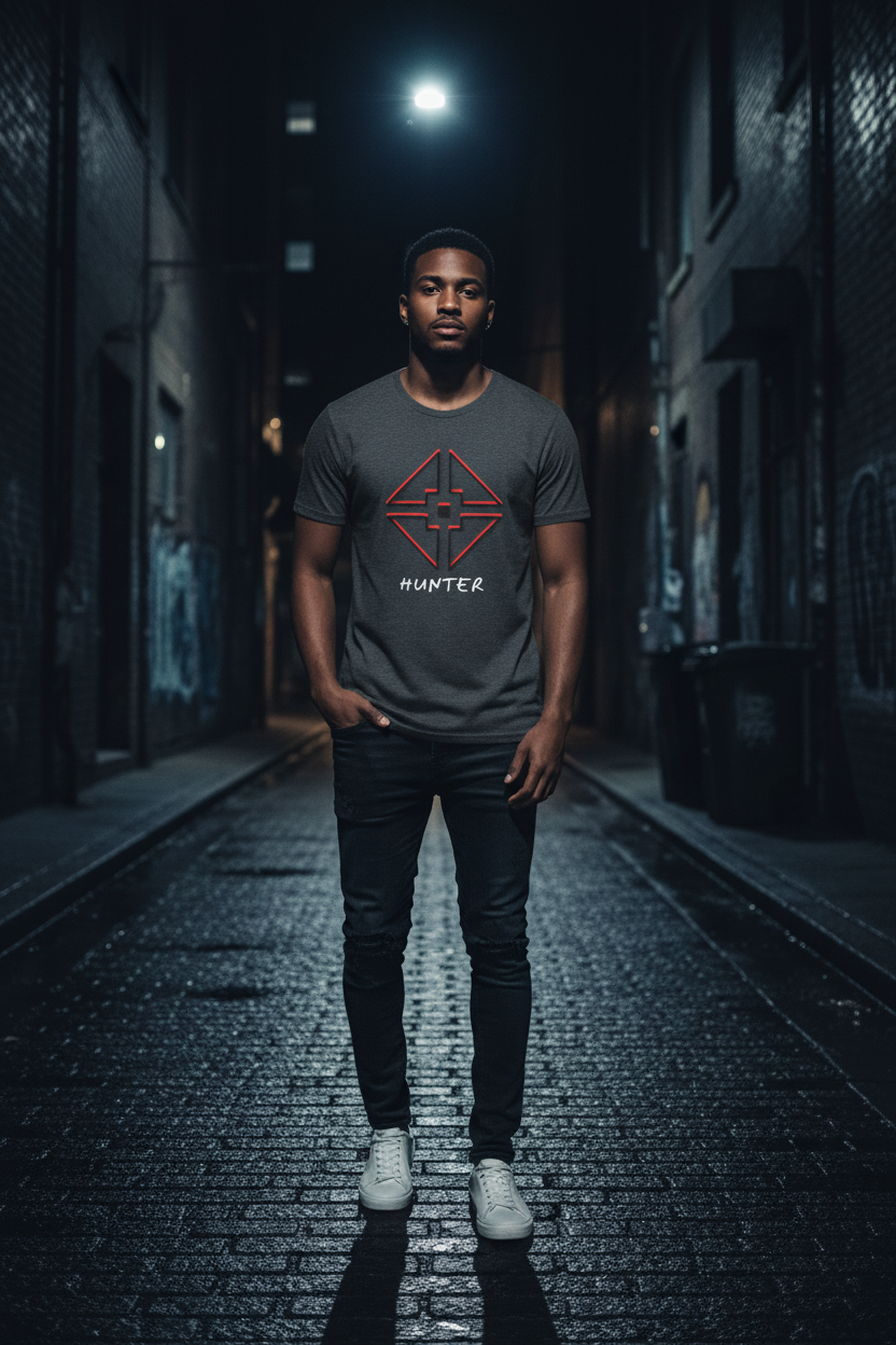 Hunter Crosshair Dark Heather - Full Body