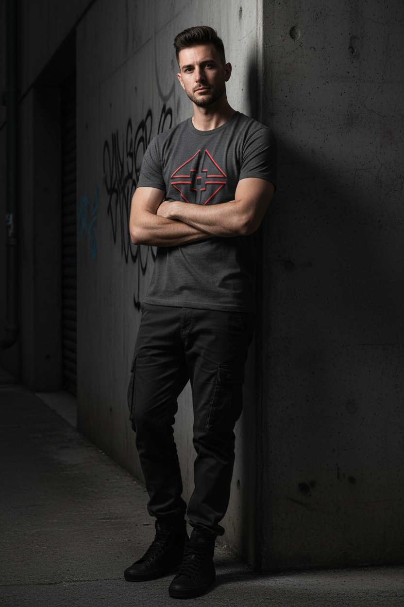 Hunter Crosshair Dark Heather - Lifestyle