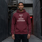 New Maroon hoodie male-model shot