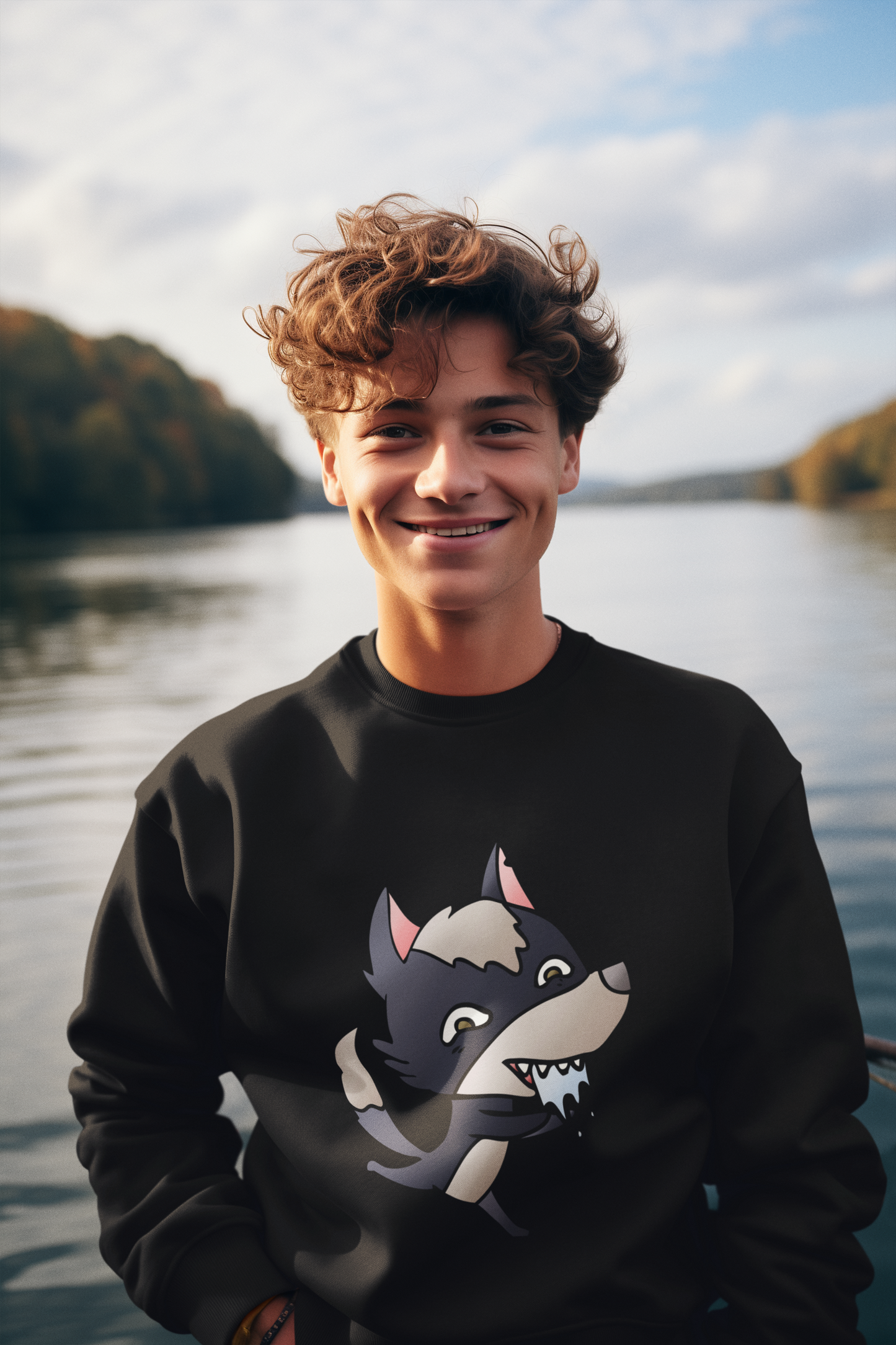 Funny Wolf Sweatshirt