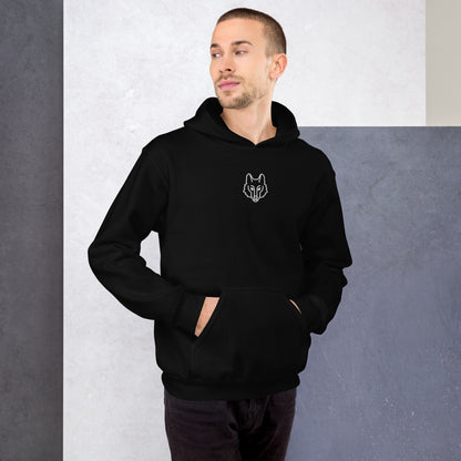 Men's Premium Wolf Emblem Hoodie – Soft, Stylish, and Ready for Adventure