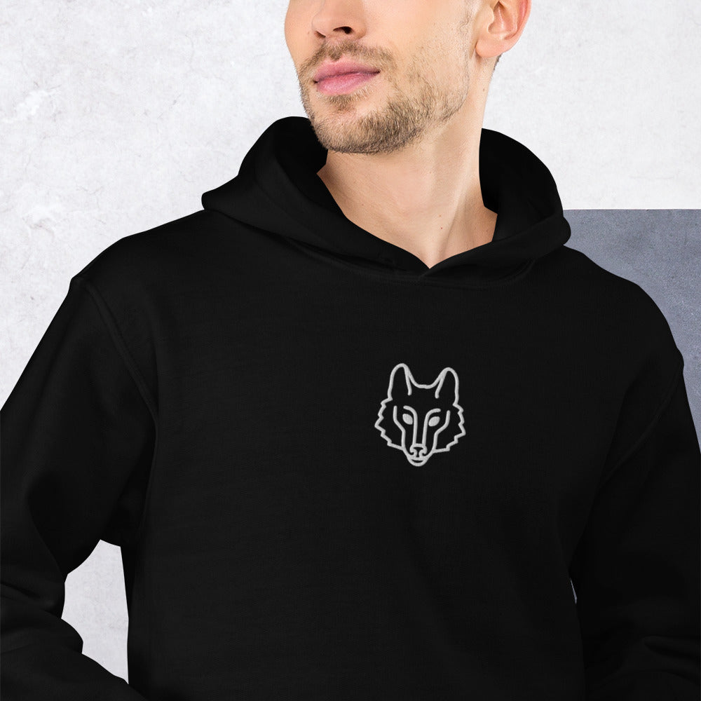 Wolf Emblem Hoodie | Premium Outdoor Streetwear — Hunter & Havoc