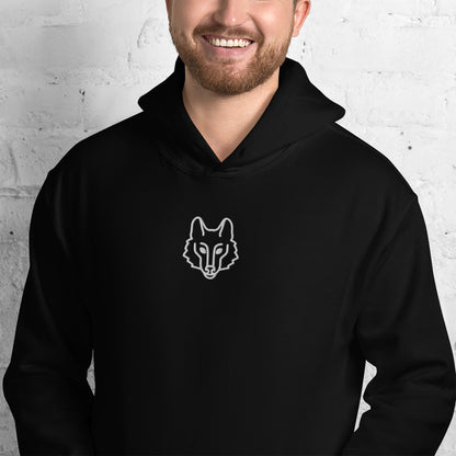 Men's Premium Wolf Emblem Hoodie – Soft, Stylish, and Ready for Adventure