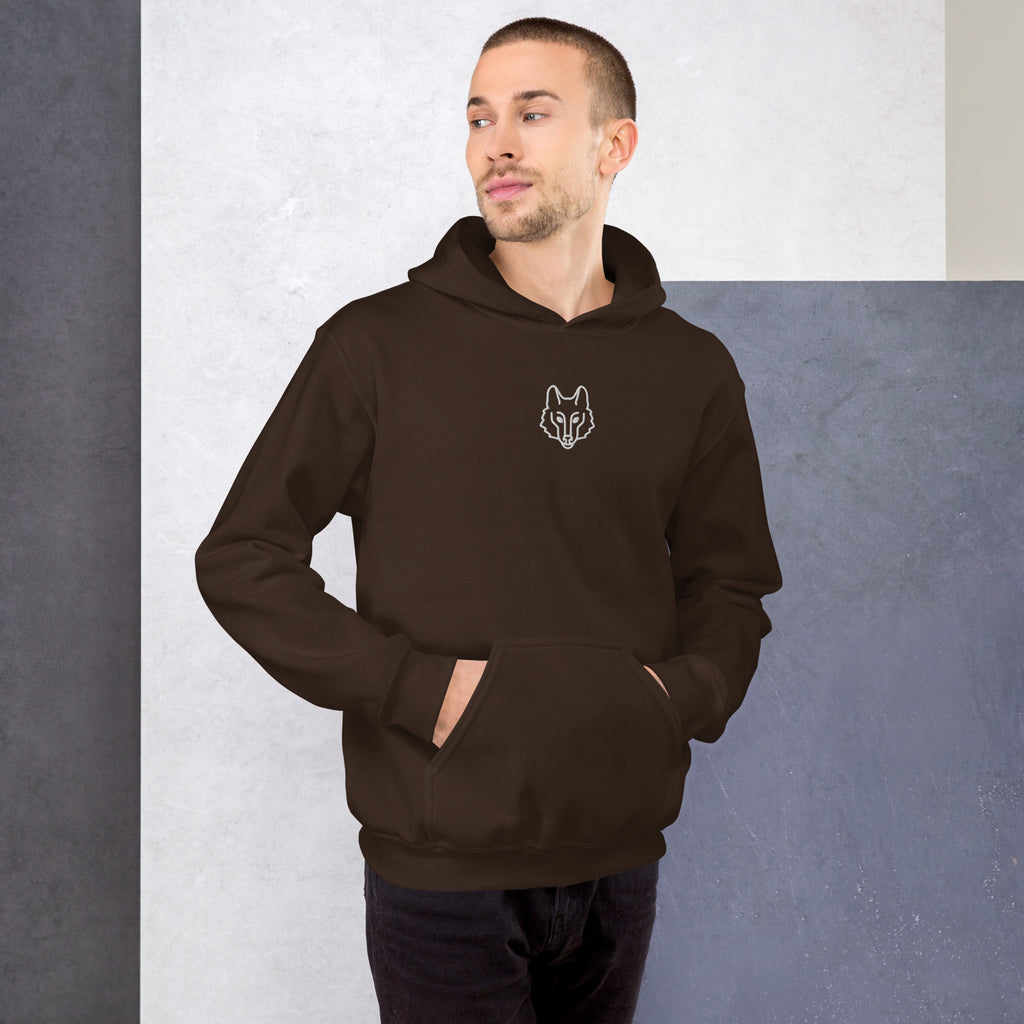Wolf Emblem Hoodie | Premium Outdoor Streetwear — Hunter & Havoc