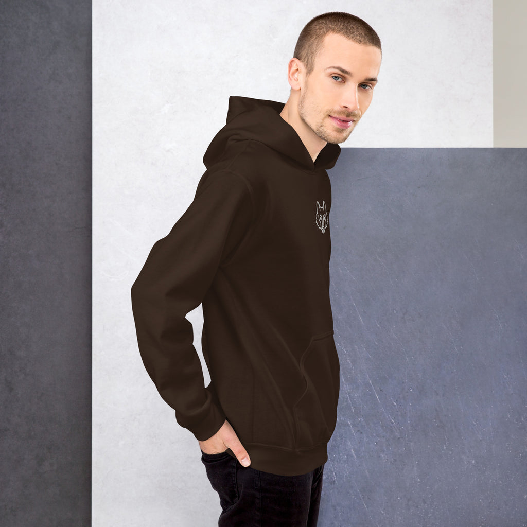 Wolf Emblem Hoodie | Premium Outdoor Streetwear — Hunter & Havoc