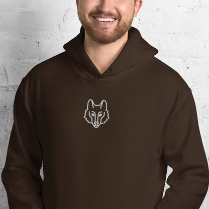 Men's Premium Wolf Emblem Hoodie – Soft, Stylish, and Ready for Adventure