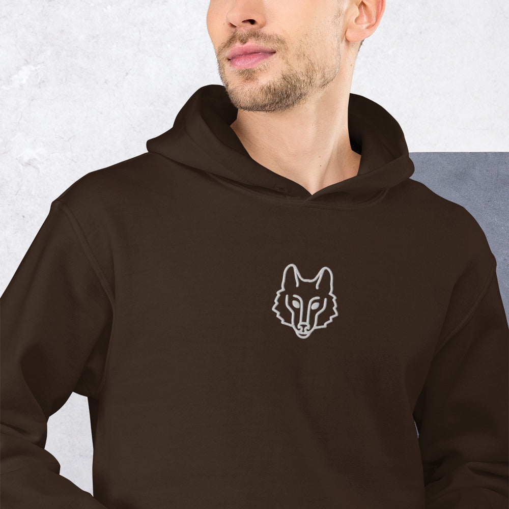 Men's Premium Wolf Emblem Hoodie – Soft, Stylish, and Ready for Adventure