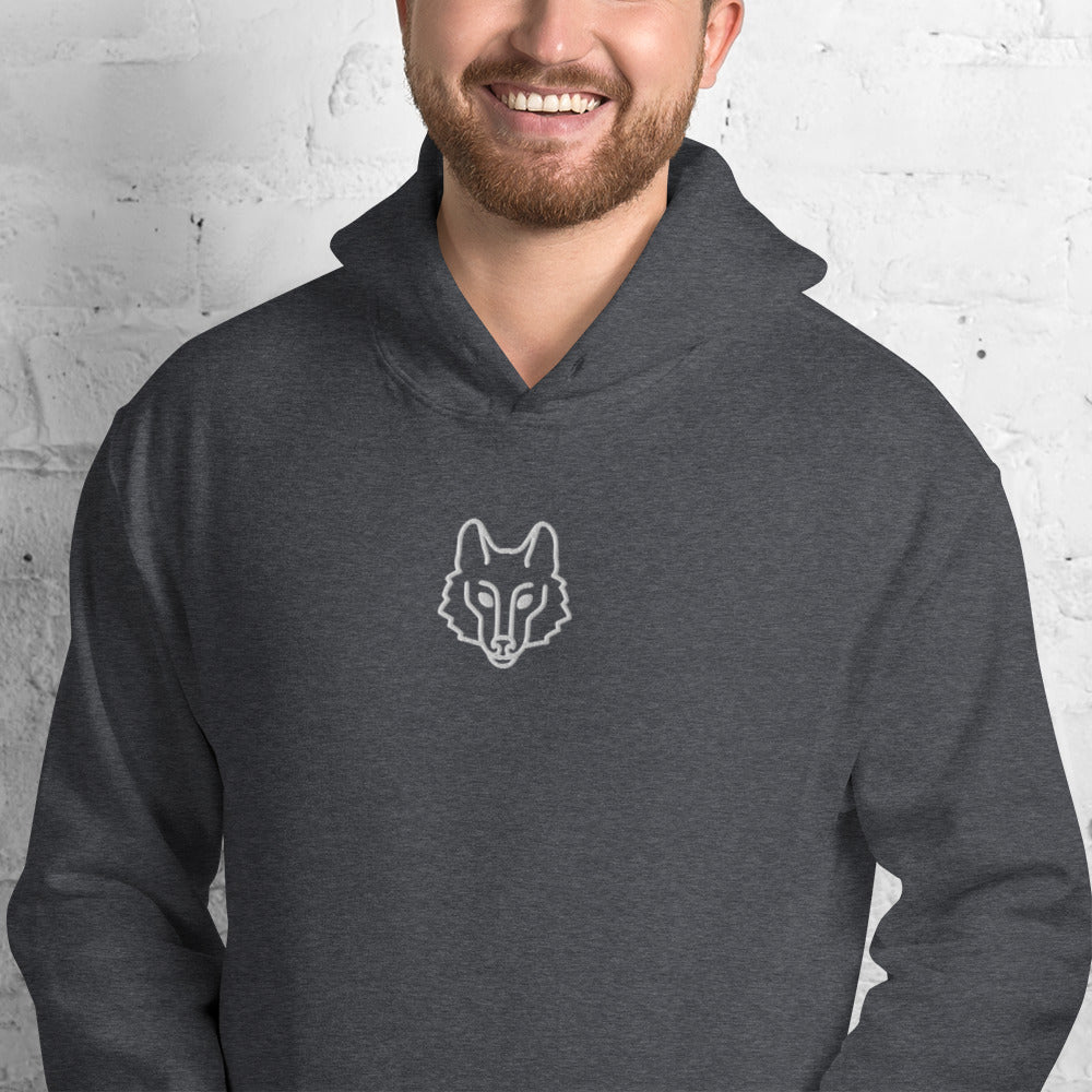 Men's Premium Wolf Emblem Hoodie – Soft, Stylish, and Ready for Adventure