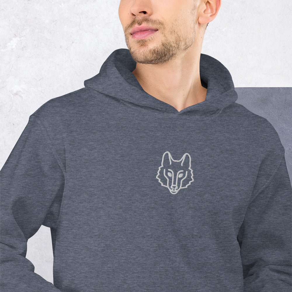 Wolf Emblem Hoodie | Premium Outdoor Streetwear — Hunter & Havoc